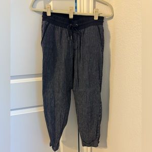 Athleta Linen Joggers